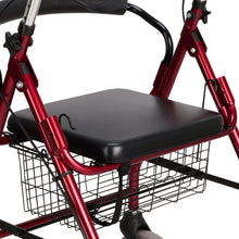 Load image into Gallery viewer, WALKER ROLLATOR FOUR WHEELS
