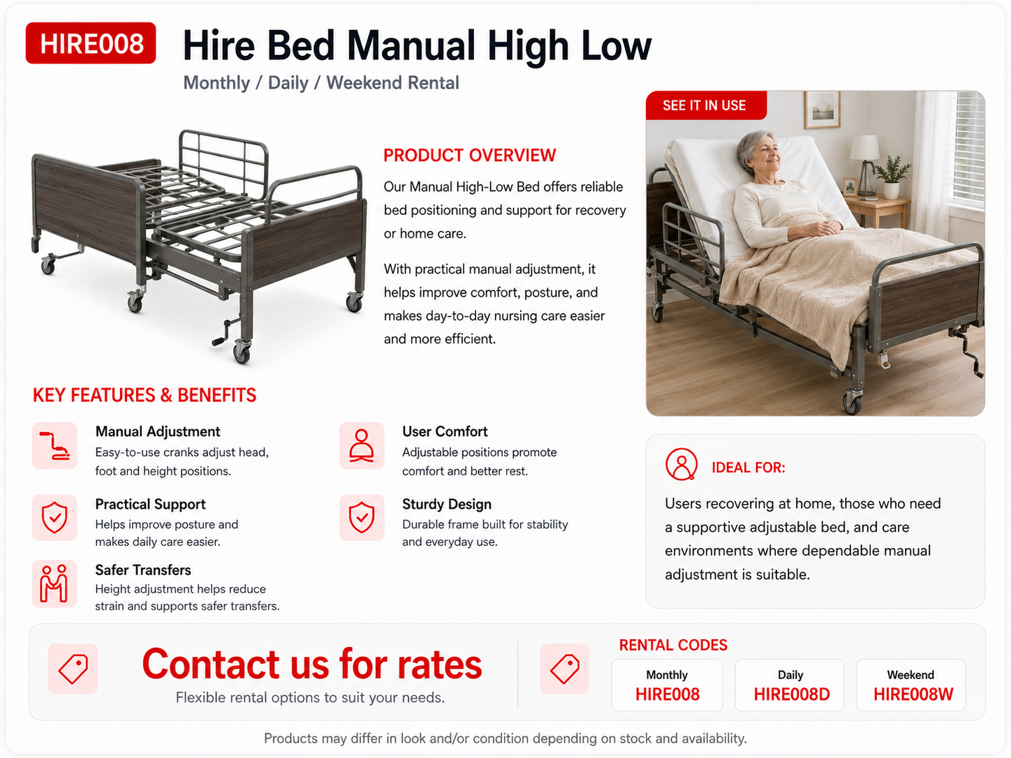 Medical Bed Rental