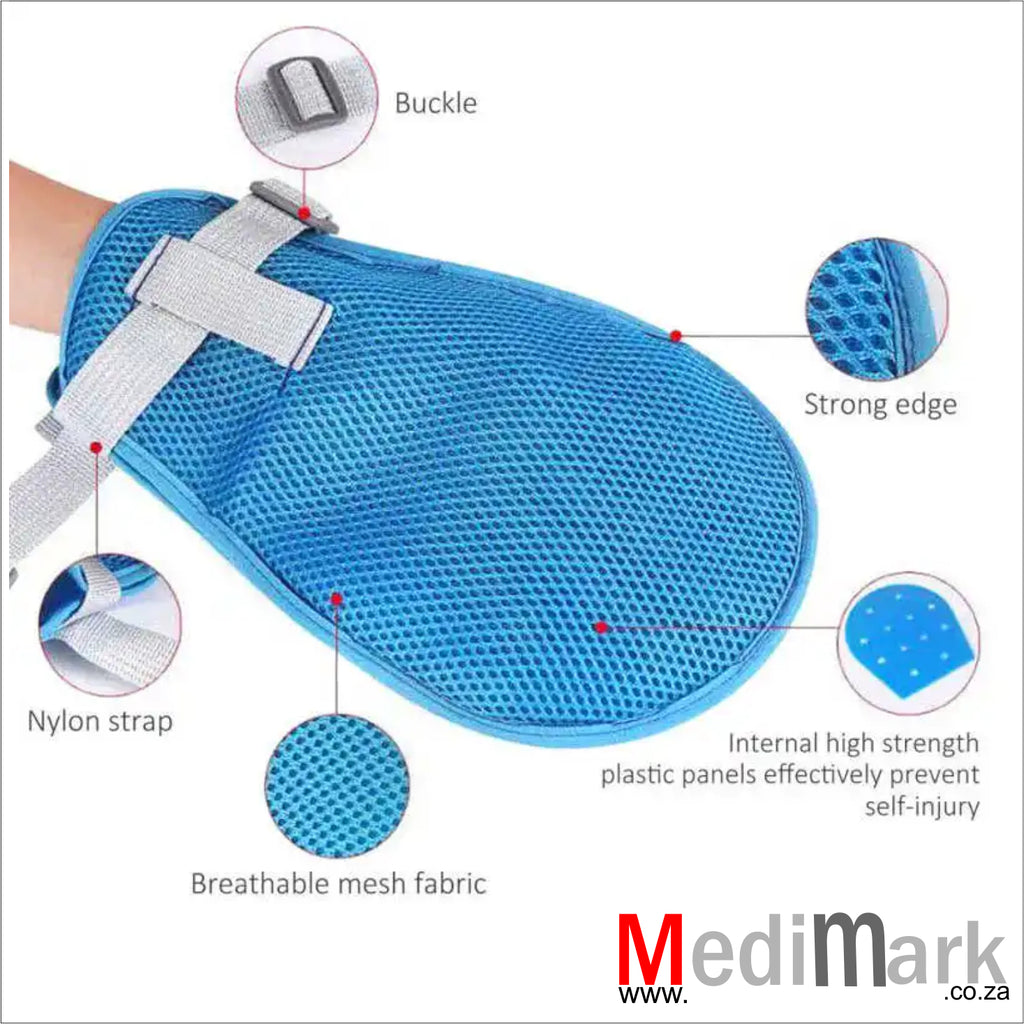 GLOVE RESTRAINT AND PROTECTION HANDS