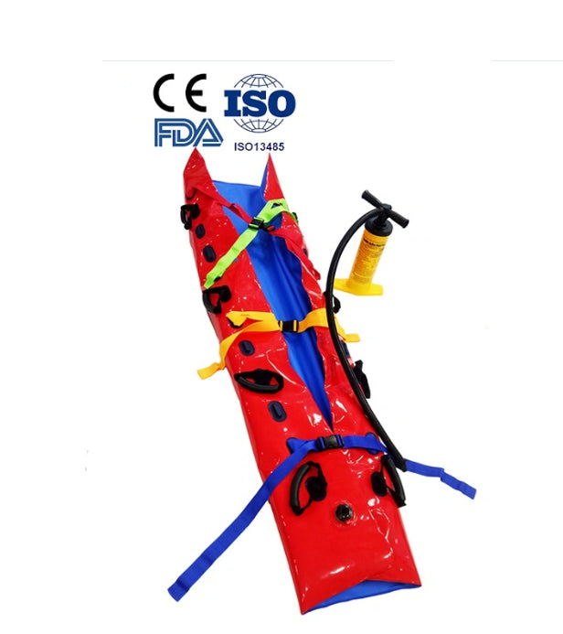 Matress / streactched inflatable evacuation