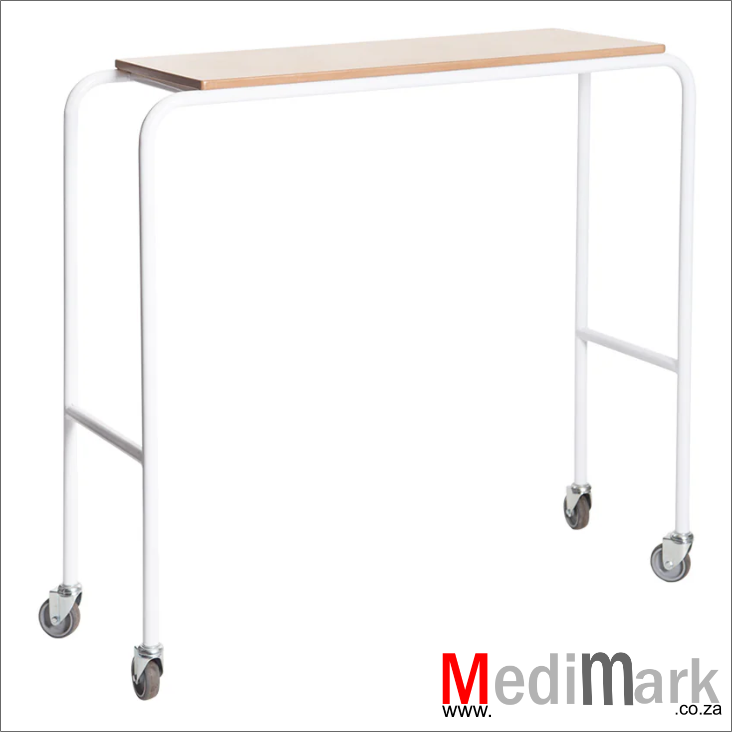 OVERBED TABLE EPOXY W WOOD TOP HOMECARE