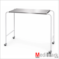 OVERBED TABLE CLINIC TYPE STAINLESS STEEL