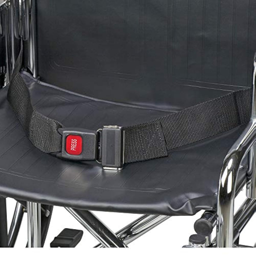SAFETY BELT WHEELCHAIR RESTRAINT
