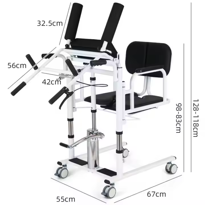 COMMODE TRANSFER TYPE WITH PIVOT