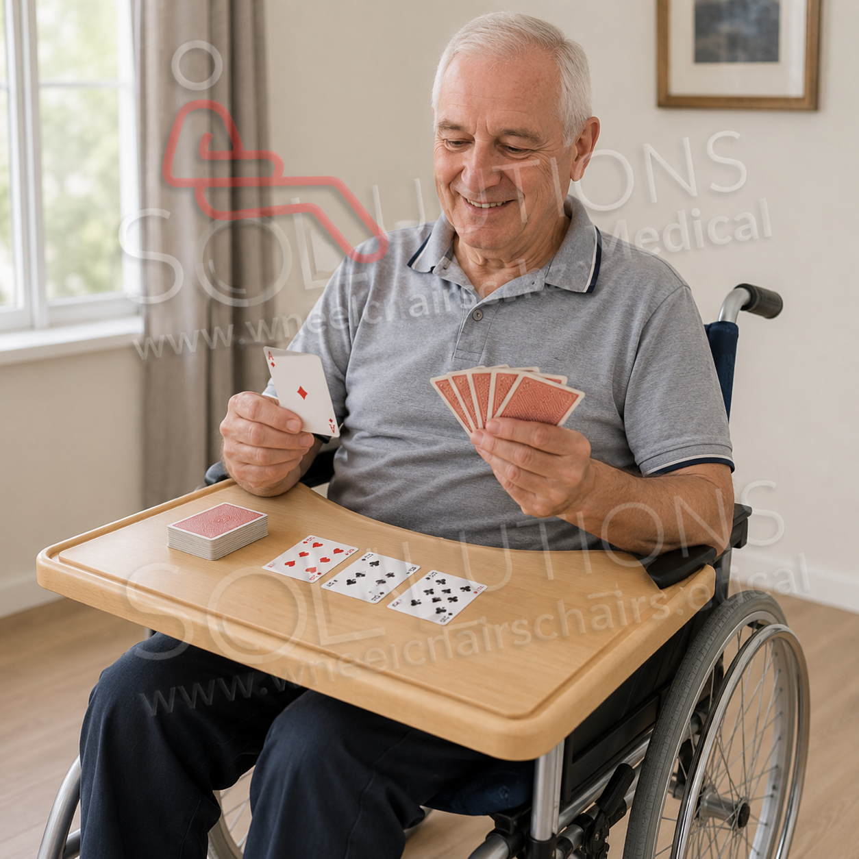 Karma Wooden Wheelchair Lap Tray