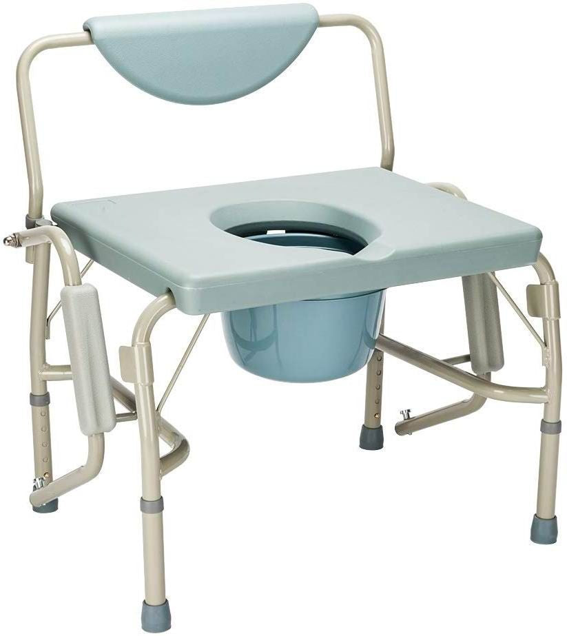 Commode Heavy Duty wide seat