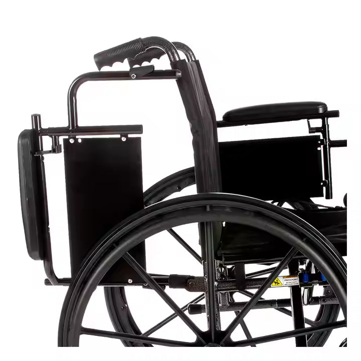 WHEELCHAIR STEEL HEAVY DUTY SOLMED 20