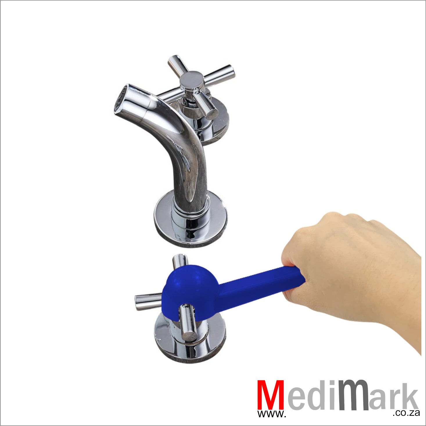 TAP TURNER SET RED AND BLUE