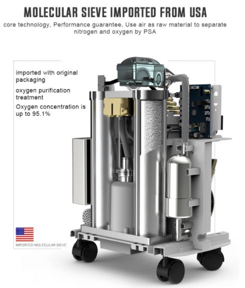 Oxygen Concentrator Swedo Carer