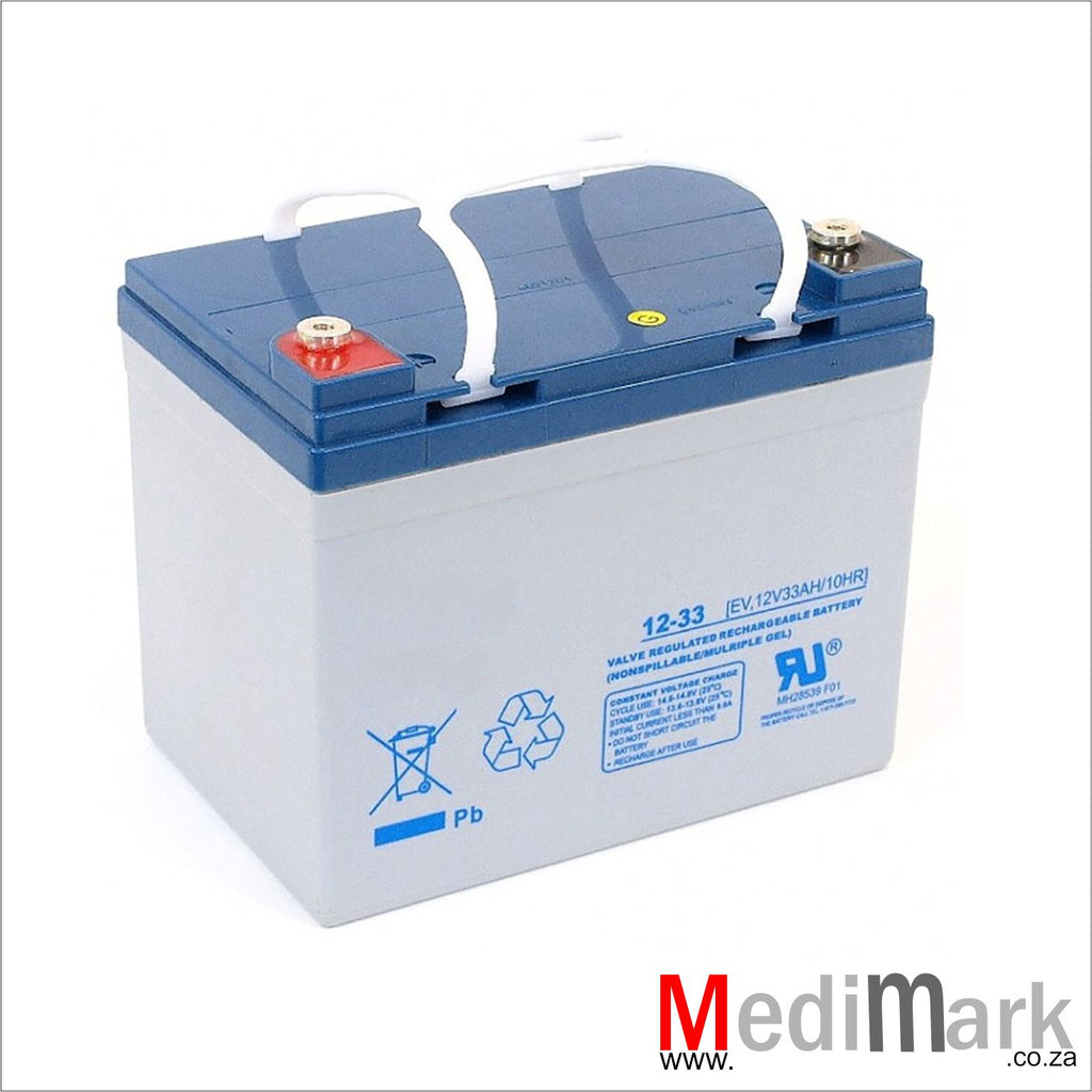 Battery wheelchair Deep cycle  33AH AGM