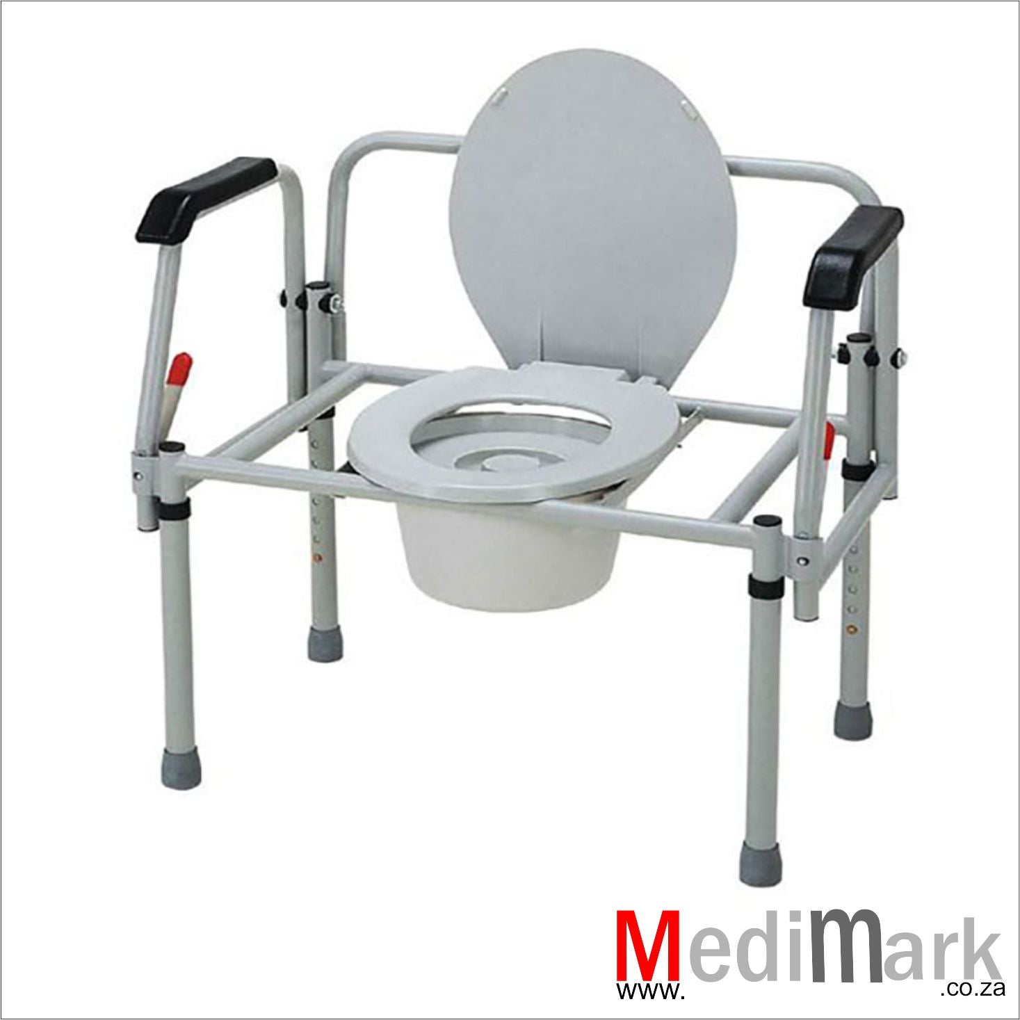 Commode wide Bariatric - for large user – www.medimark.co.za