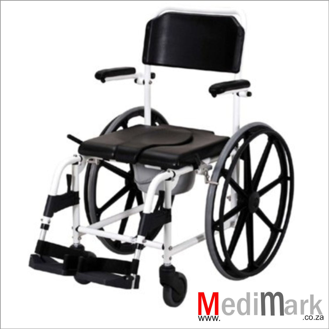 Commode Shower type Large wheels