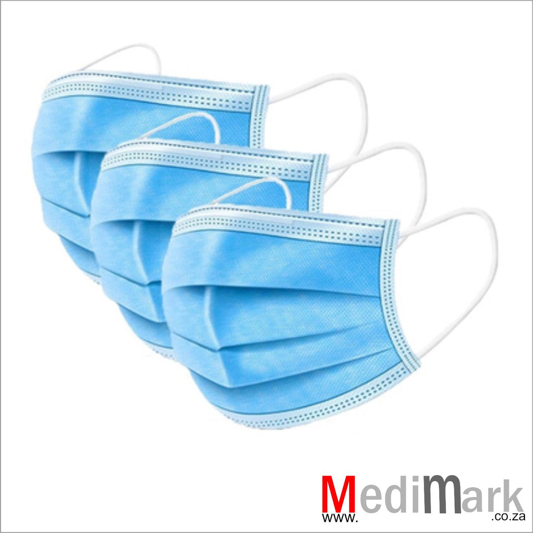 Face Mask 3 Ply Dispoable