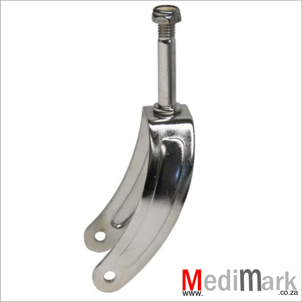 Fork wheelchair Steel 8"x2"