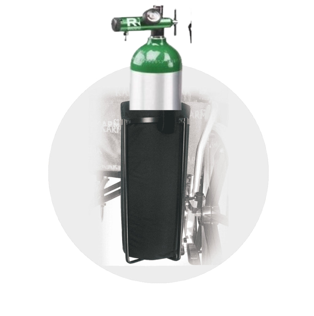 Oxygen Holder for wheelchair aluminium