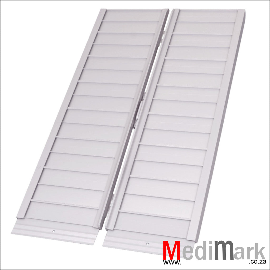 Ramp aluminium for wheelchairs Bi-fold