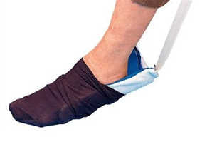 Stocking dressing aid