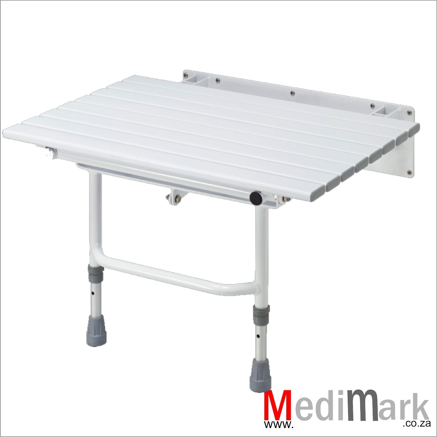 Shower seat Flip up slatted - heavu duty