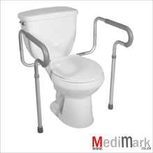 Load image into Gallery viewer, Toilet Safety Frame Aluminium removable
