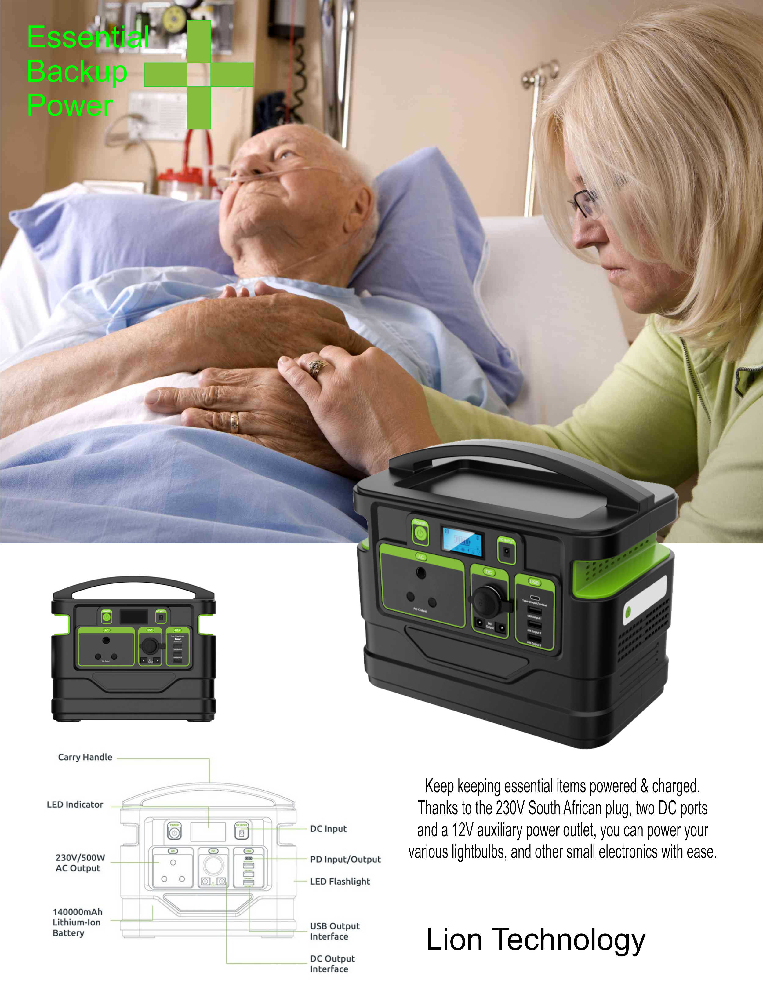 Battery Backup Lithium Ion