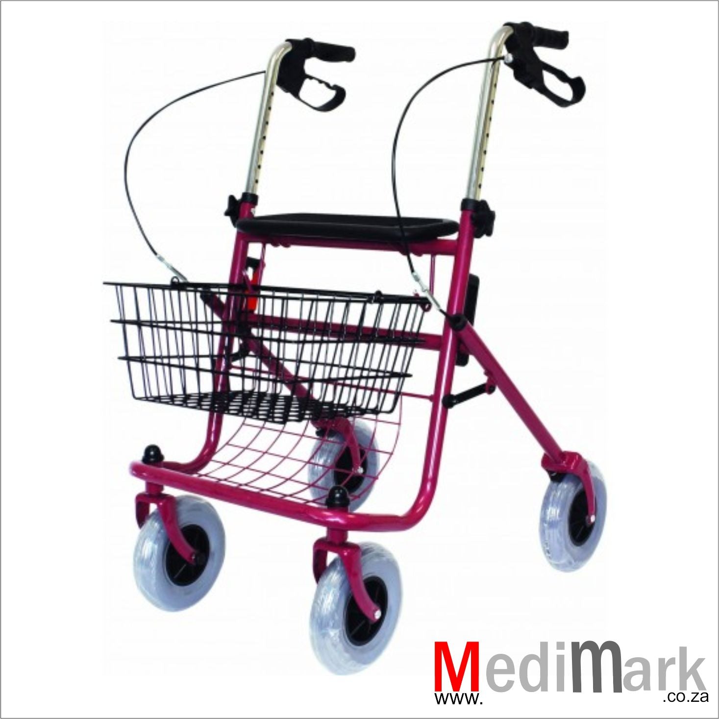 Walker rollator heavy duty