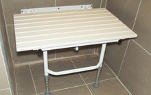 Load image into Gallery viewer, Shower Seat Platform Heavy Duty folding
