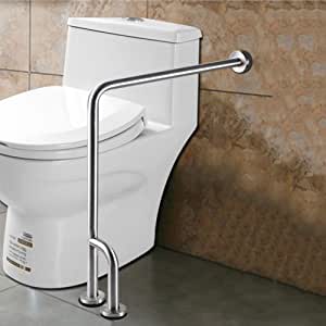 GRAB RAIL TOILET SIDE SSTEEL